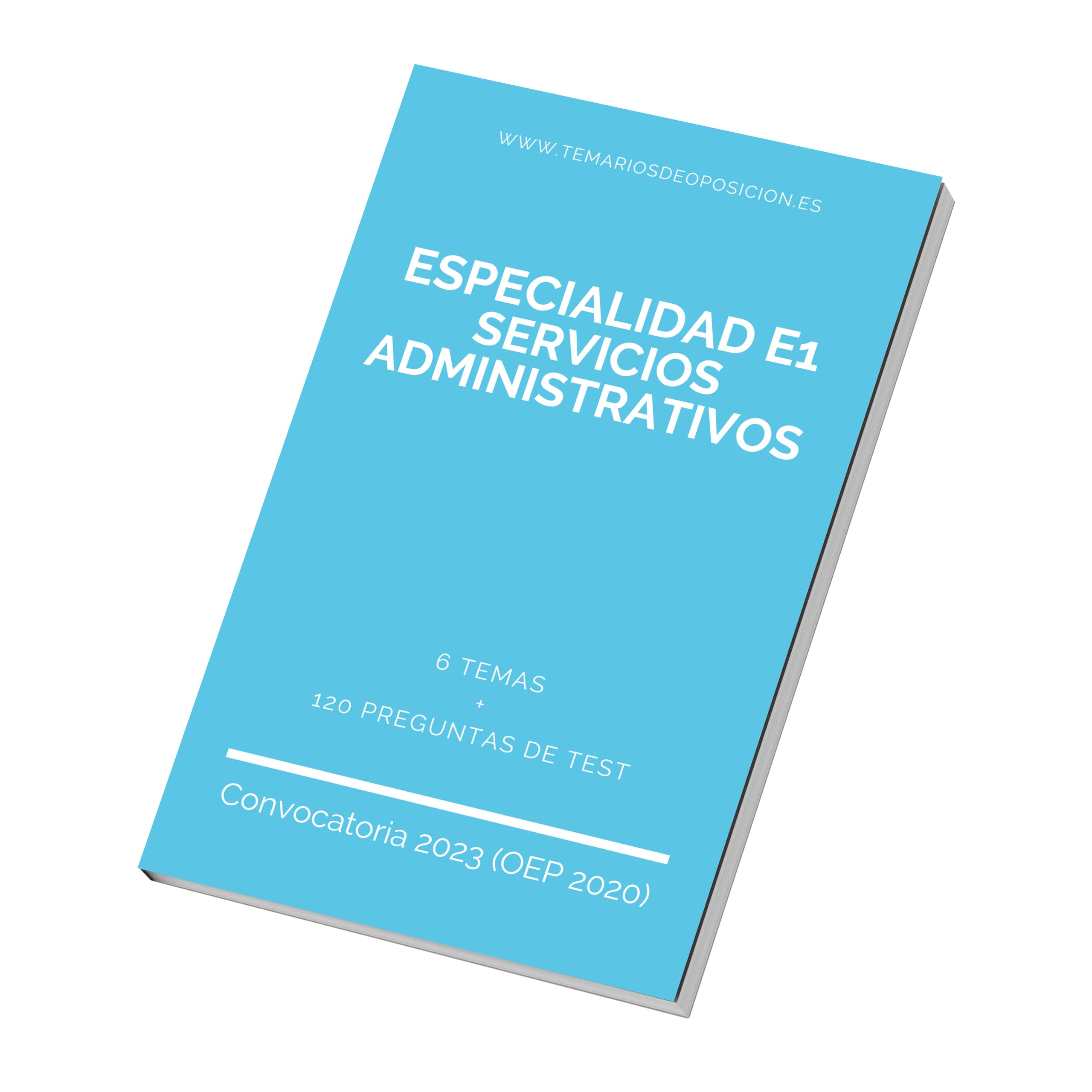 PORTADA DEL TEMARIO COMPLETO E1 SERVICIOS ADMINISTRATIVOS