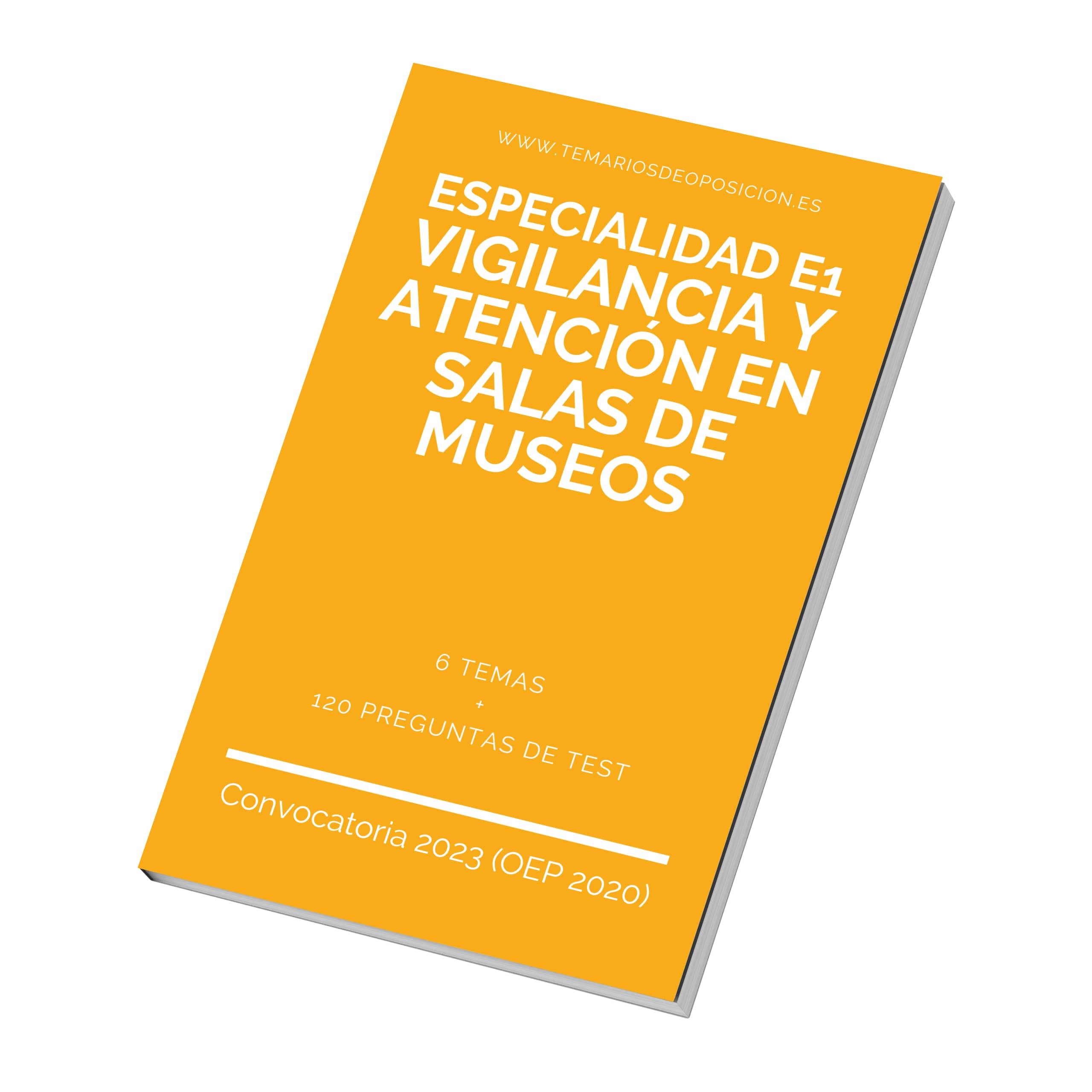 Temario E1 ATENCIÓN EN SALAS DE MUSEOS (+Test)