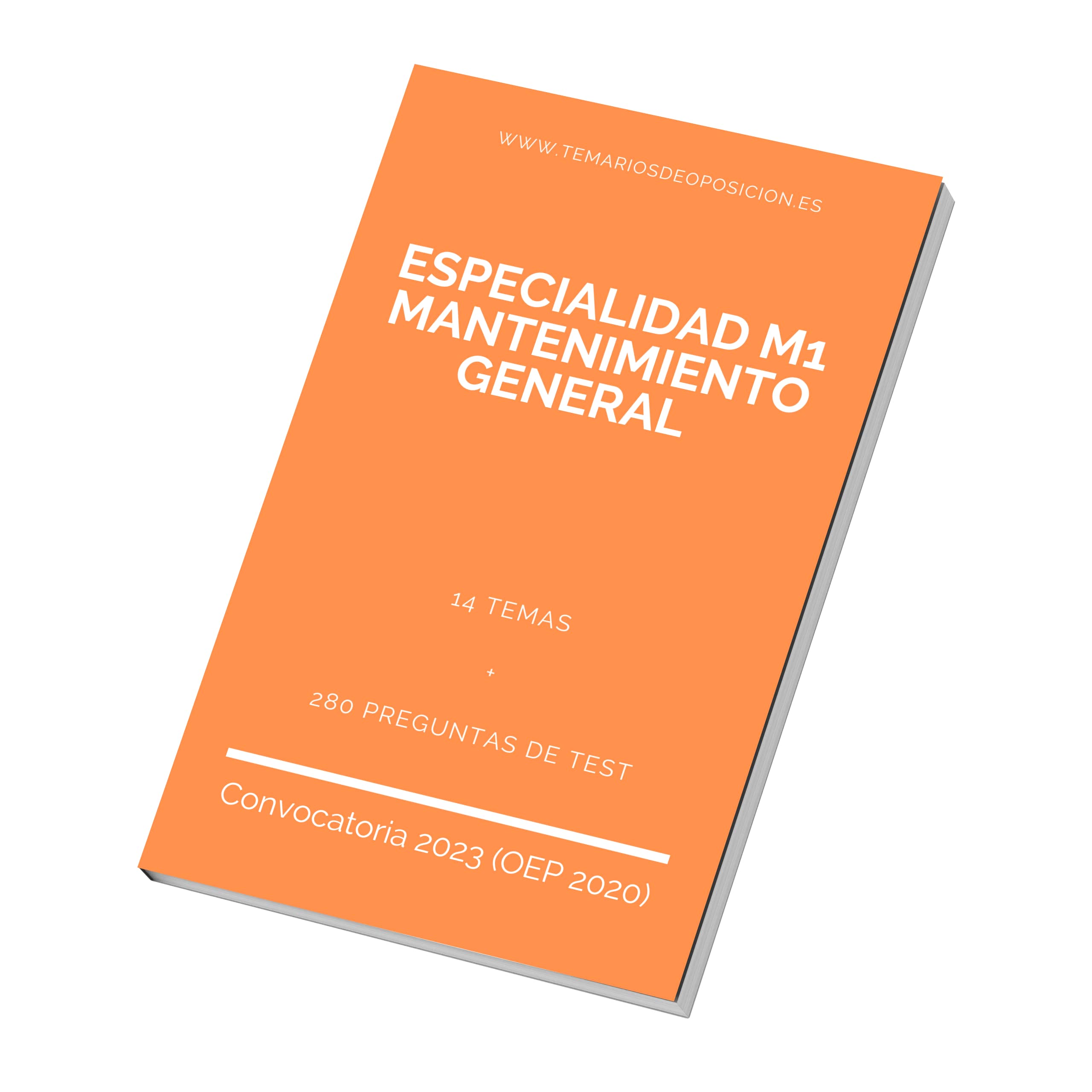 Temario Especialidad M1 MANTENIMIENTO GENERAL