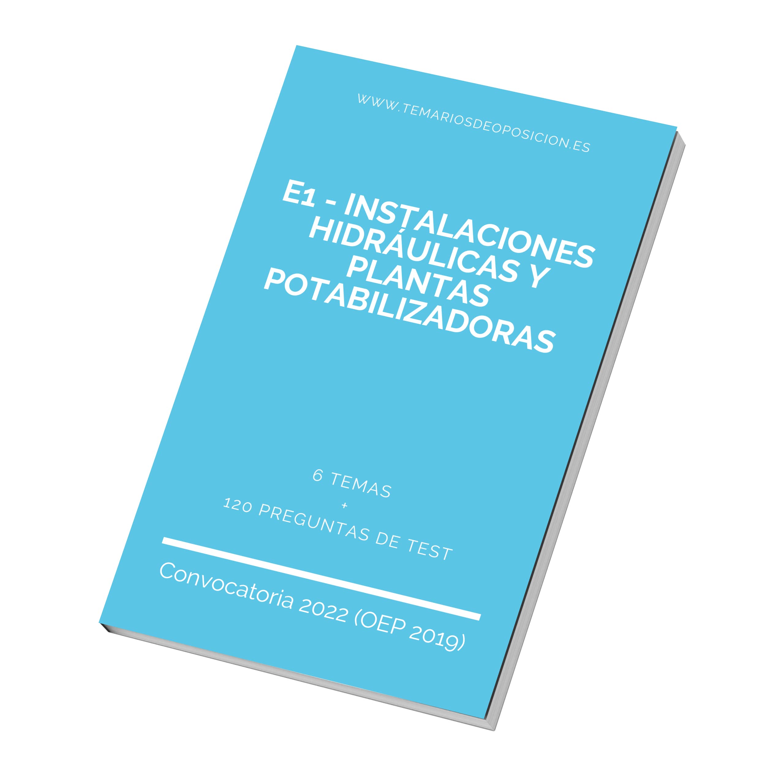E1 INSTALACIONES HIDRÁULICAS Y PLANTAS POTABILIZADORAS