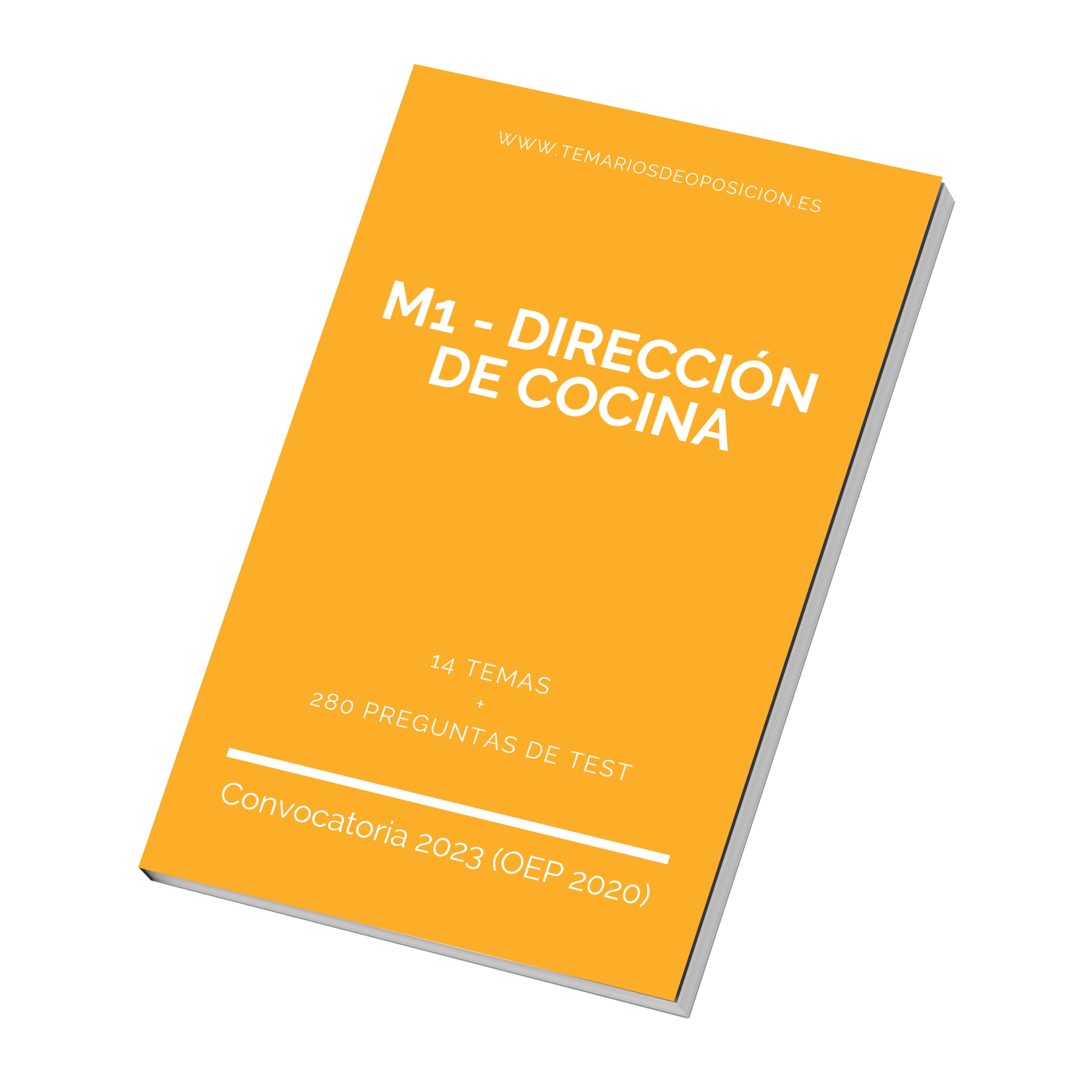 Temario M1 - DIRECCIÓN DE COCINA