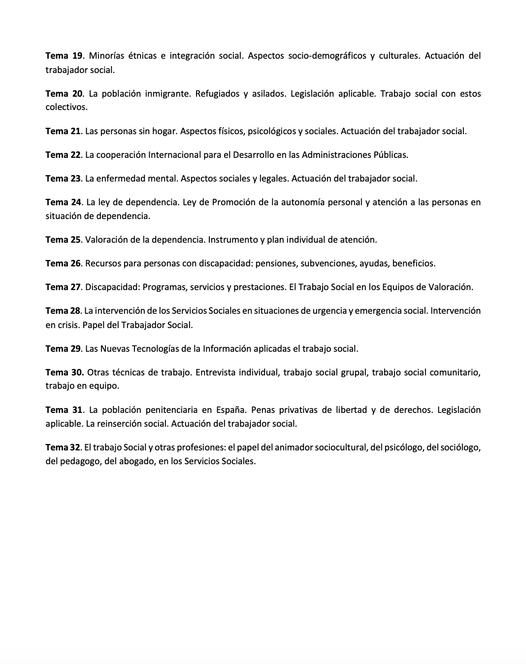 Programa de la Especialidad M2 TRABAJO SOCIAL (2/2)