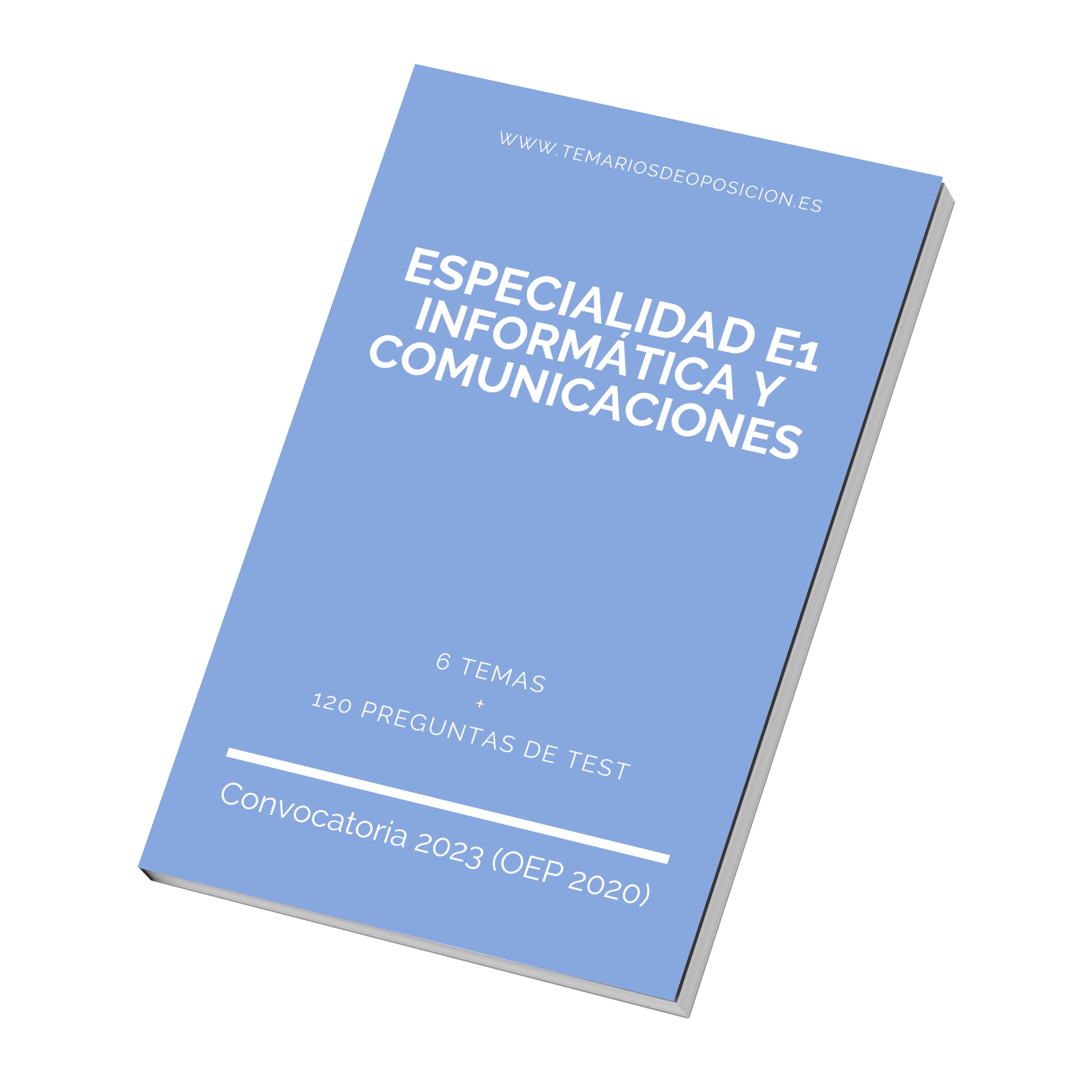 Temario Especialidad E1 - INFORMÁTICA Y COMUNICACIONES