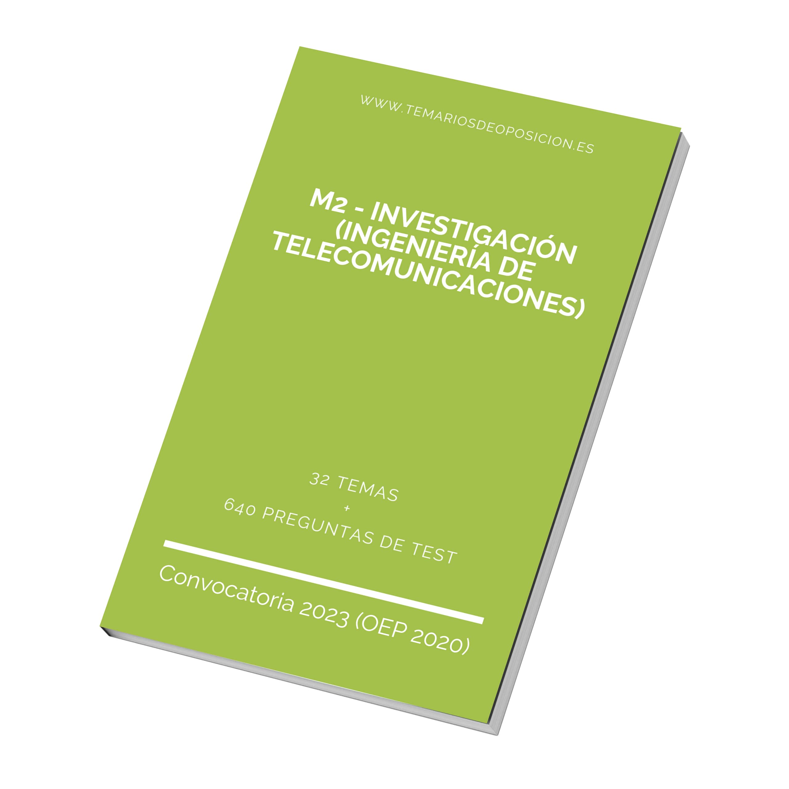Temario Especialidad M2 - INVESTIGACIÓN (Ingeniería de Telecomunicaciones)