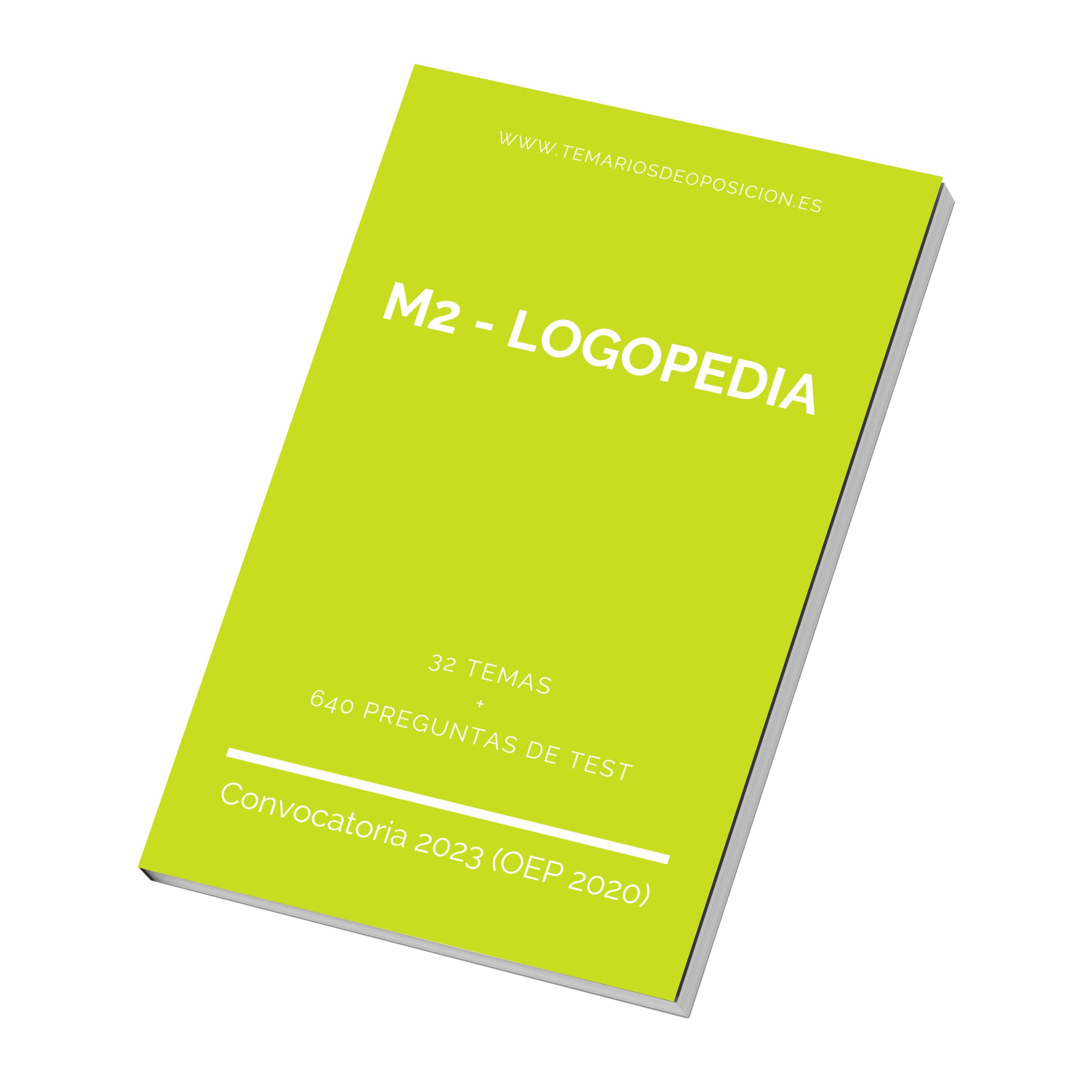 Temario Especialidad M2 - LOGOPEDIA