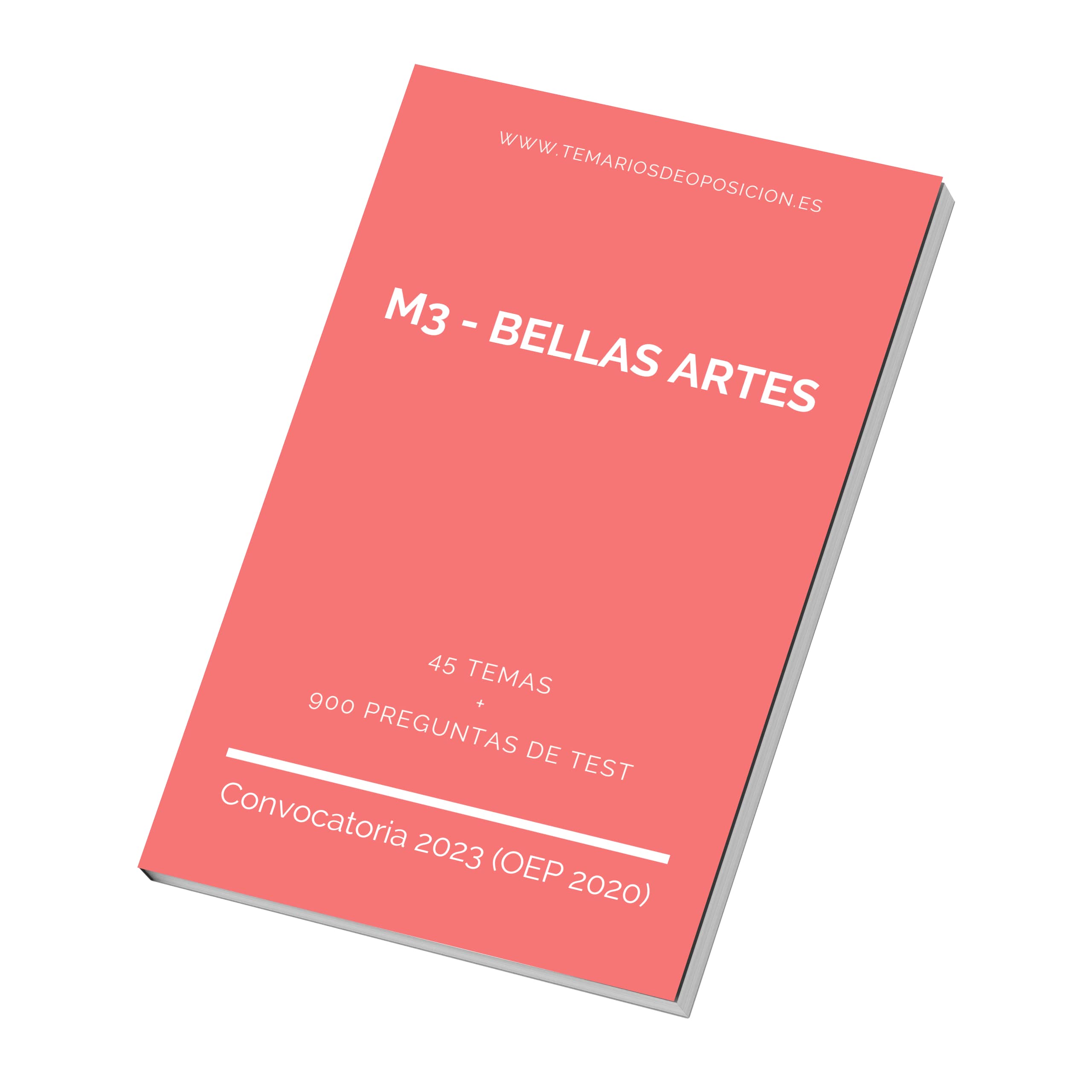Temario Especialidad M3 - BELLAS ARTES