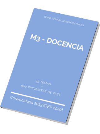 Temario Especialidad M3 - DOCENCIA