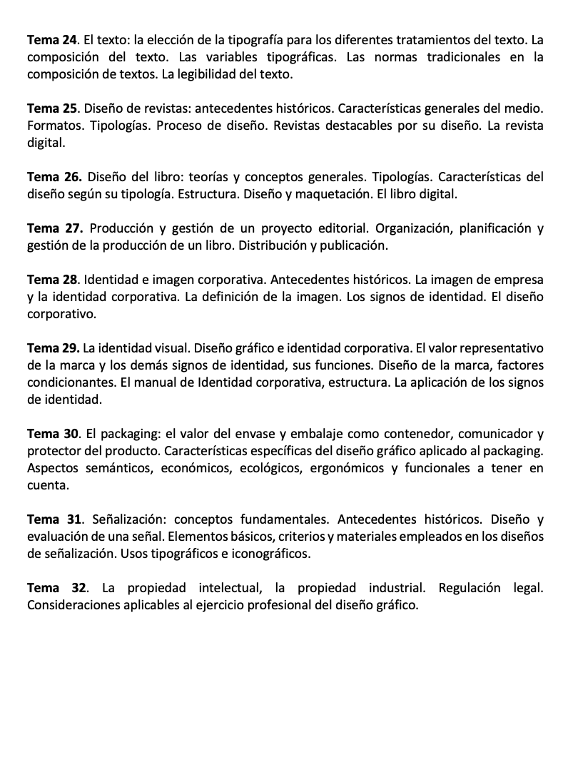 Programa de la Especialidad M2 DISEÑO GRÁFICO (3/3)