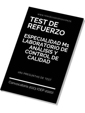 TEST DE REFUERZO M1 LABORATORIO DE ANÁLISIS Y CONTROL DE CALIDAD
